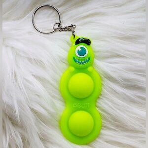 Monsters Inc Mike Wazowski Fidget Keychain